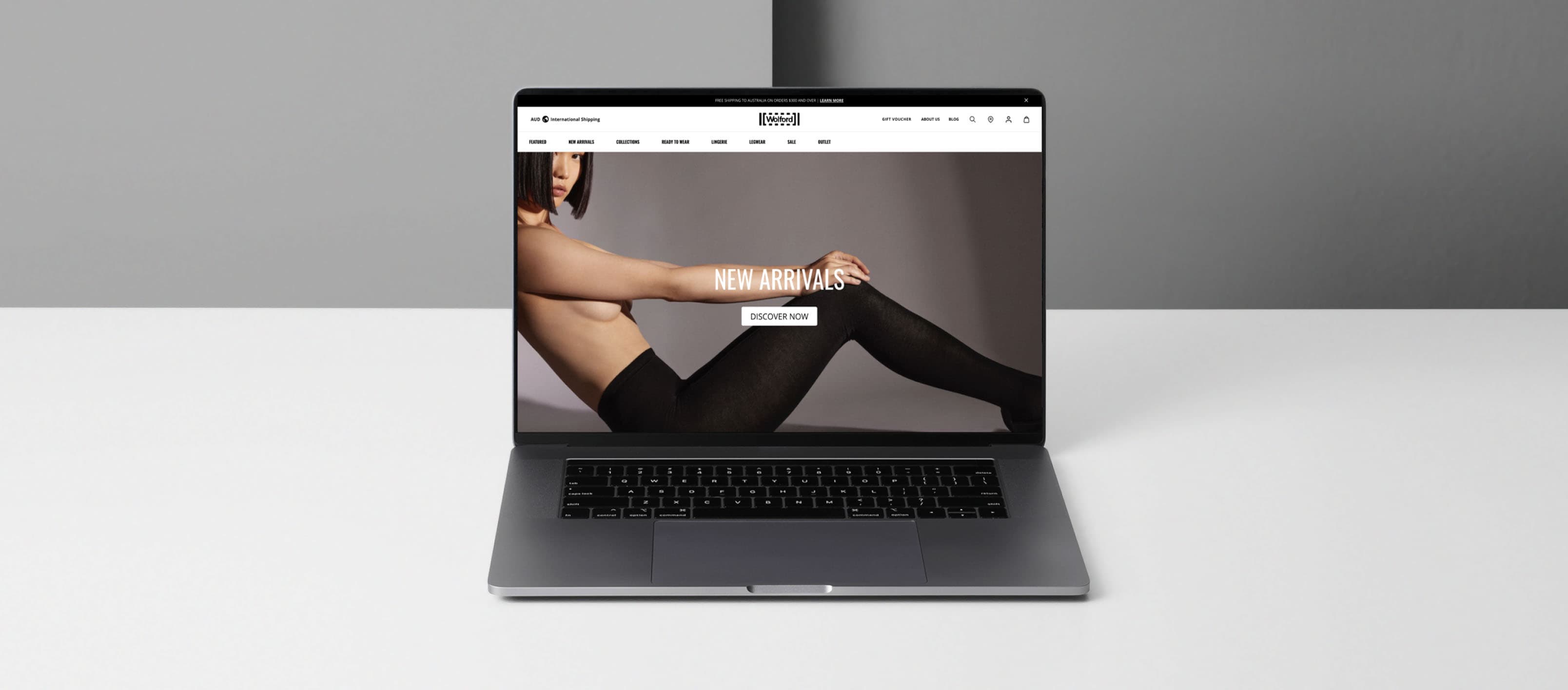 Elizabeth K And Wolford store desktop view