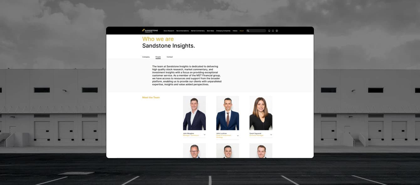 high quality stock research providing website