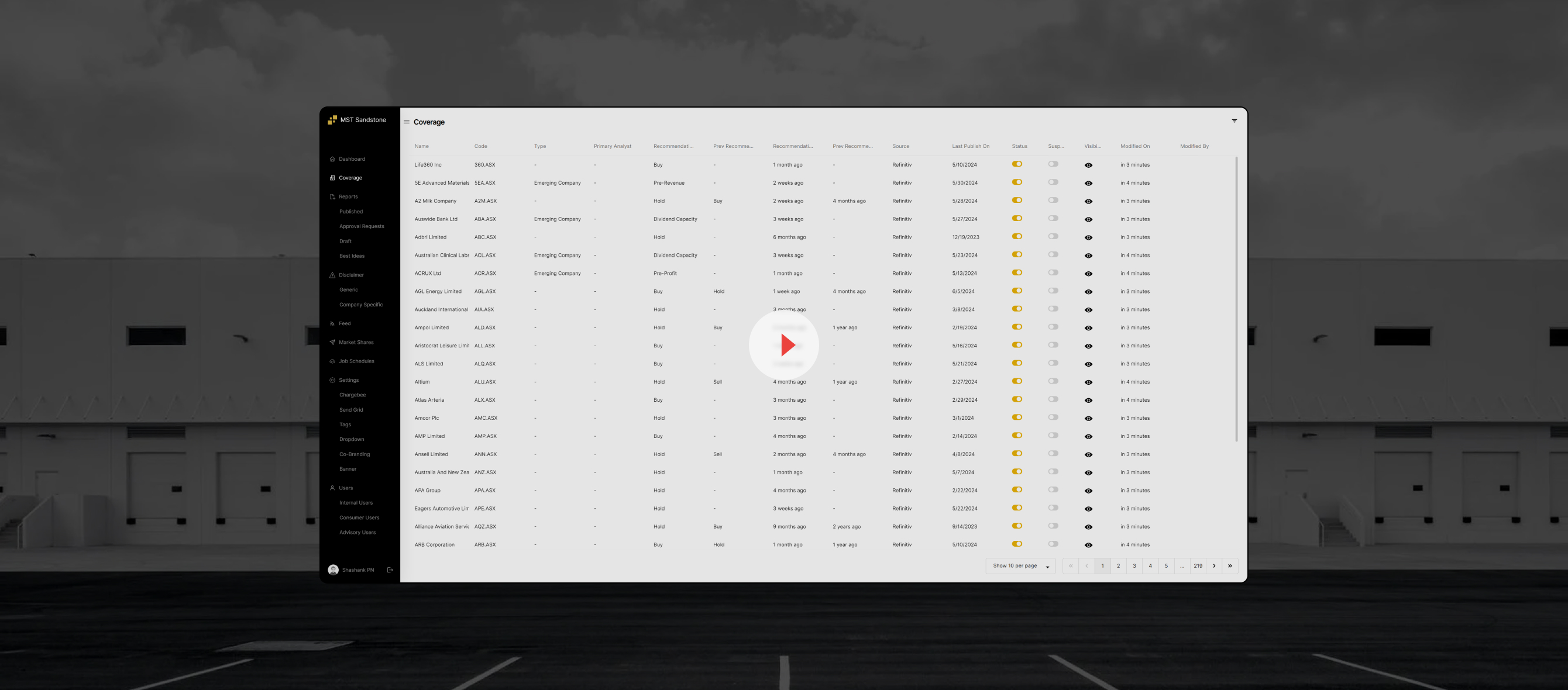 timely and actionable investment research and recommendations